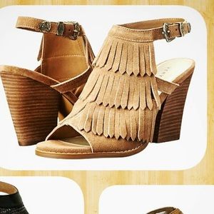 Fringe heels